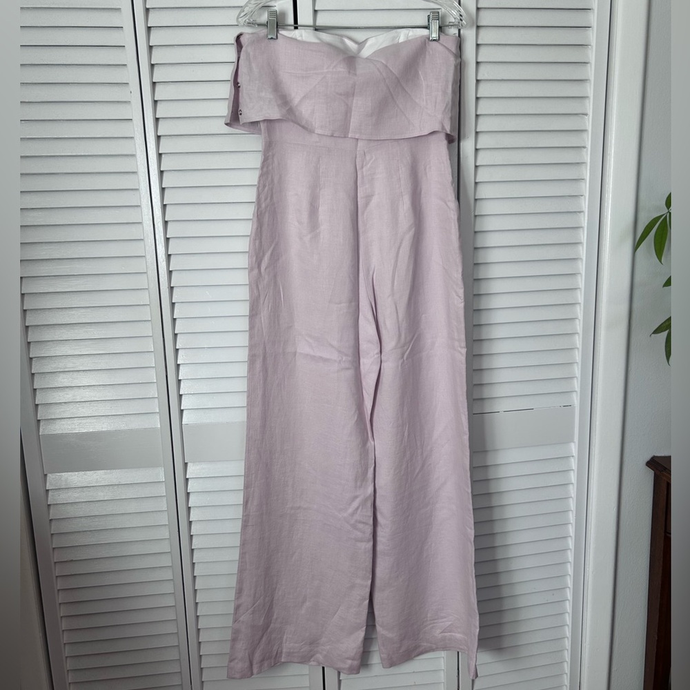 Mara Hoffman Strapless Jumpsuit Size 6 - Picture 3 of 4